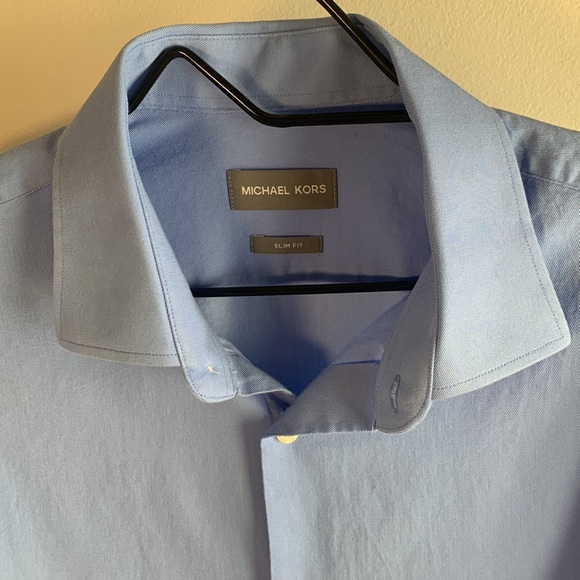 Michael Kors slim fit button down shirt Dress shirt - Picture 2 of 5